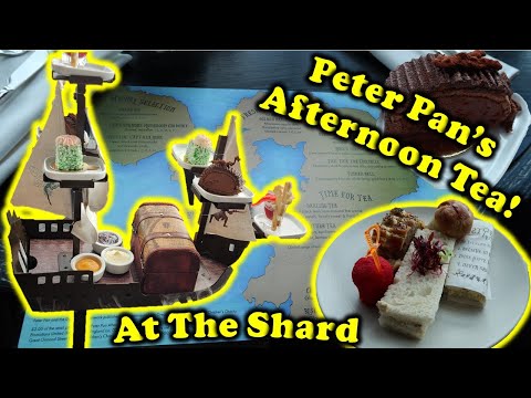 Peter Pan Afternoon Tea The Shard Aqua Shard