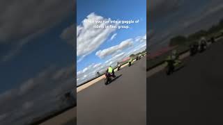 How to overtake a gaggle!