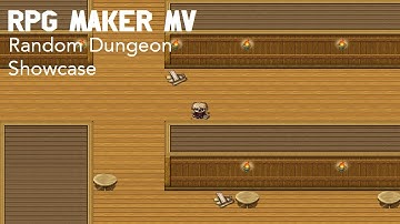 RPG Maker MV - Randomly Generated Dungeons Showcase