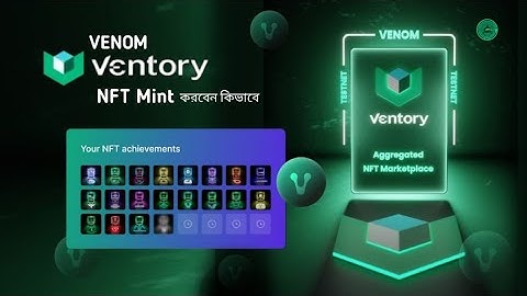 Venom testnet ventory NFT Mint (New Task) | Venom network