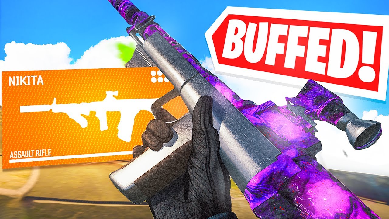 BUFFED NIKITA = *NEW* WARZONE META? 🤯 (Best NIKITA AVT Class Setup ...
