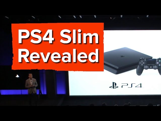 Sony revela modelo branco do PS4 Slim