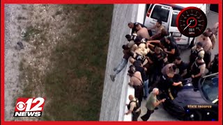 WATCH: Four people taken into custody following high-speed chase on Turnpike in U-Haul van