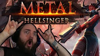 Metal: Hellsinger Gameplay | First look Tutorial and 1st Level | Heavy Metal Rhythm FPS