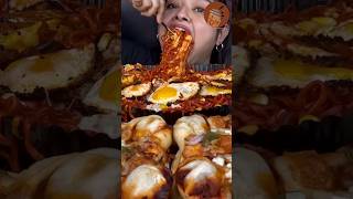 Mukbang Extreme Big Bites Cheesy Y Fire Noodles