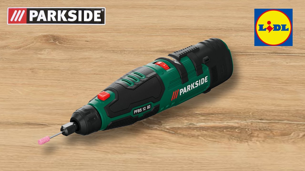 PARKSIDE® 12 V Akku-Feinbohrschleifer »PFBS 12 « - YouTube