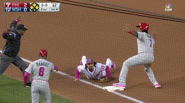 PHI@WSH: Rupp plates Joseph, Saunders with a single