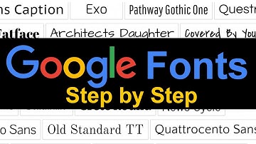 How To Set Up Google Fonts in 2 Minutes for Web Site | Easy | Google Fonts