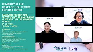 H3 Seminar Series - Navigating the Grey Zone: Supported Decision-Making for Older Adults (Main Talk)