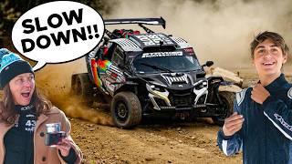 Mika Block borrows his mom’s racecar… for a top 10 national rally finish