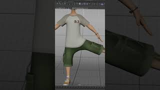 😱 3D Character Rigging Secrets Revealed! How Animators Bring Characters to Life 🤯 #Shorts