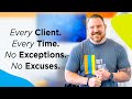 Every Client. Every Time. No Exceptions. No Excuses. | Philosophies We Work By