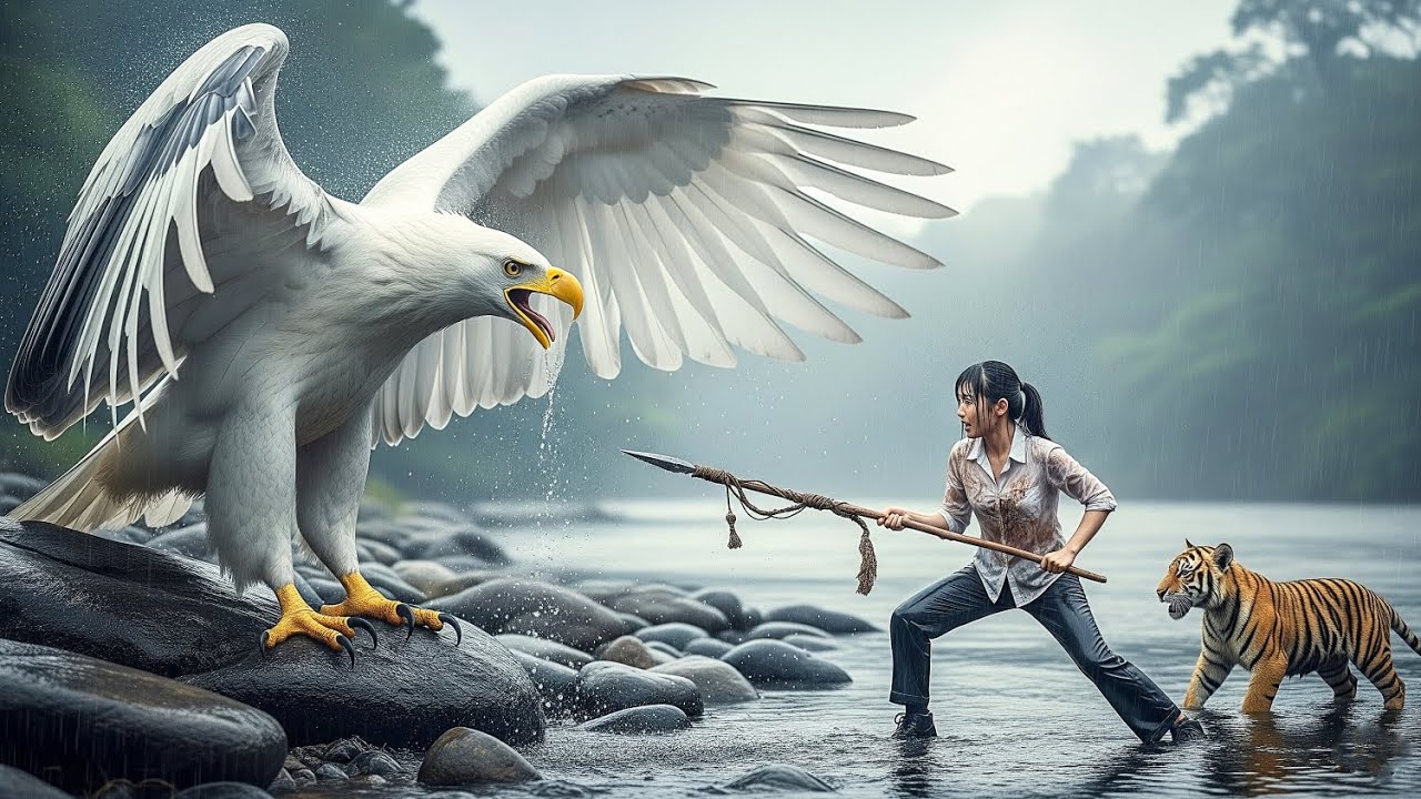 Part 9 - A Girl Alone Surviving In The Forest – Clash with the Colossal White Eagle