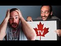 American Reacts to CANADIAN TV for first time...MIND BLOWN.