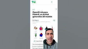 Point-E with openAI 3d point cloud and 3d mesh modeling in minutes instead of hours, still basic