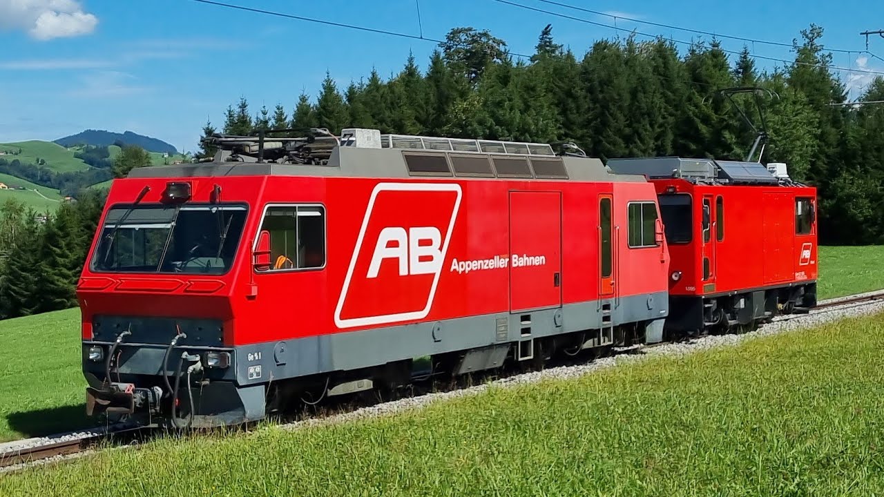 Überfuhr der AB Ge 4/4 1 von Gossau SG nach Gais