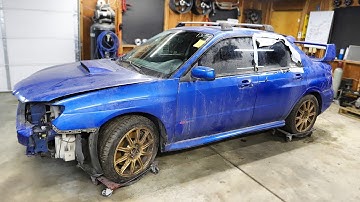 I Bought a FLOODED TOTALED Subaru WRX STI from a Salvage Auction & I