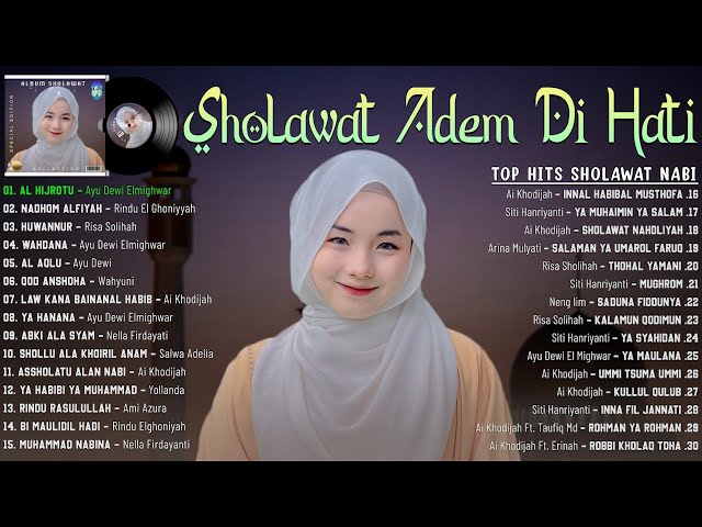 SHOLAWAT NABI MUHAMMAD SAW MERDU TERBARU 2023 BIKIN HATI SEJUK || LAGU SHOLAWAT TERBARU 2023 class=