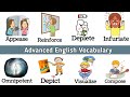 Advanced English Vocabulary for IELTS | 16 Advanced English Words with Meanings and Examples |