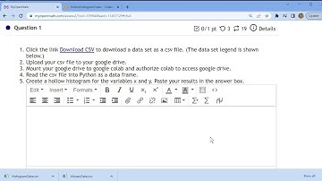 STA2023: Hollow Histogram
