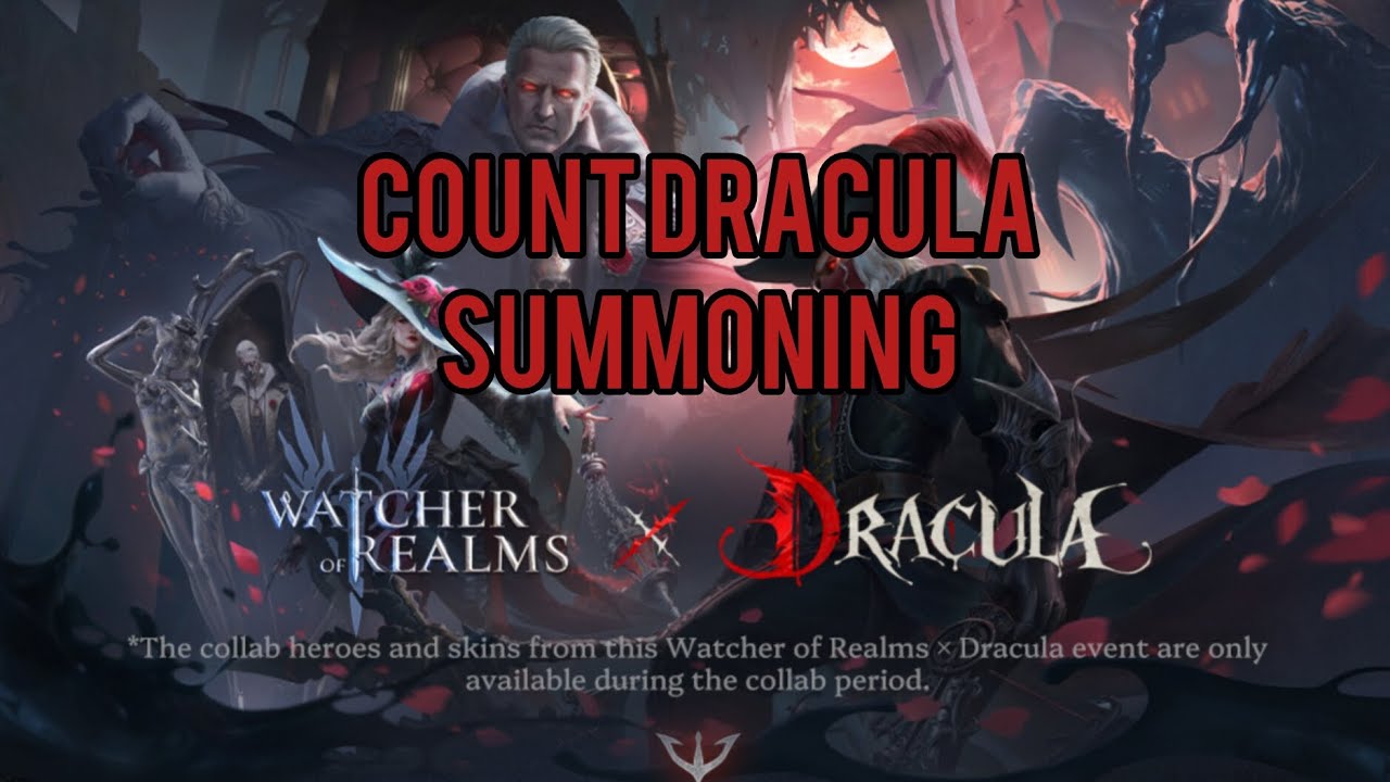 Count Dracula Summon Event. 