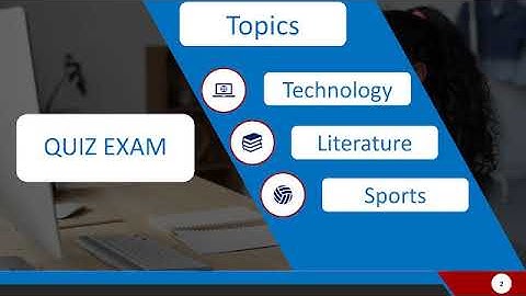 Online Course Quiz Google Slides Theme - PowerPoint Template PPT