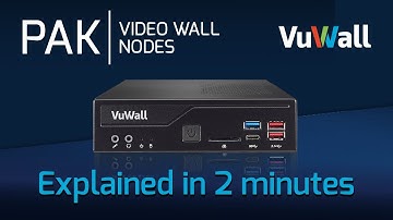 VuWall PAK Video Wall Processor and KVM Node Explained in 2 Minutes