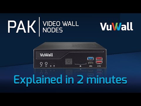 VuWall PAK Video Wall Node - 2 Minute Explainer Animation