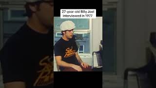 A very cool  Billy Joel interview from 1977 ￼#billyjoel #pianoman