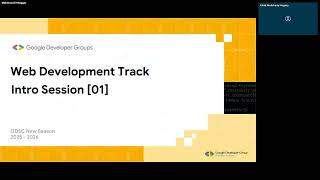 WEB Development Bootcamp Info session