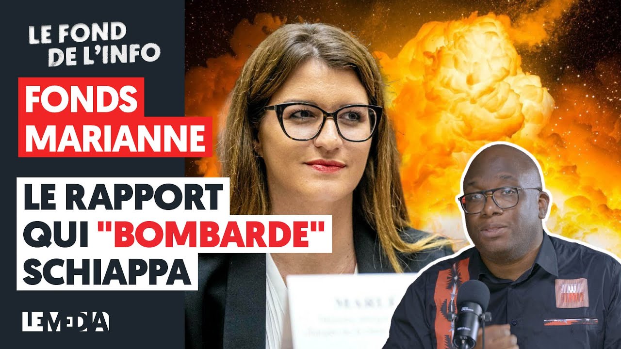 ⁣FONDS MARIANNE : LE RAPPORT QUI "BOMBARDE" SCHIAPPA