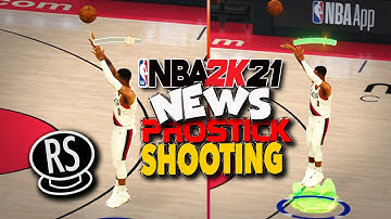 NBA 2K21 NEWS #6 - Shooting With The Pro Stick