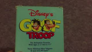 Disneys Goof Troop Demo Tape Vhs Unboxing