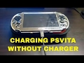 How To Charge Your Playstation Vita Without A Charger