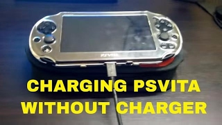 How To Charge Your Playstation Vita Without A Charger
