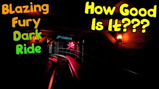 First Time on Blazing Fury Dark Ride - Dollywood Tennessee 2024