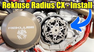 Rekluse Radius CX Clutch Install  2022+ Beta 4Stroke Motorcycles (AB220644) RMS7902128B