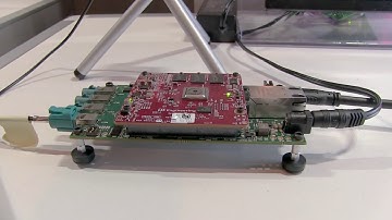 Texas Instruments Demonstration of Car Mirror Replacement with Camera Monitoring Systems