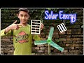 How to run a fan on solar panel  solar fan  nirab kb