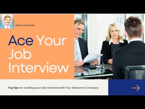 How to Succeed in a Job Interview - YouTube