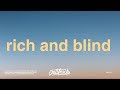 Juice WRLD - Rich And Blind (Lyrics)