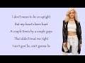 Bebe Rexha - MEANT TO BE (Lyrics) (feat. Florida Georgia Line)