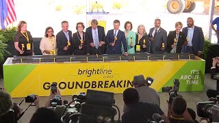 Brightline West holds Las Vegas groundbreaking