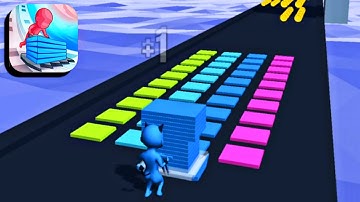 Stack Colors 🏃🌈⭐ All Levels 64 Gameplay (iOS,Android)