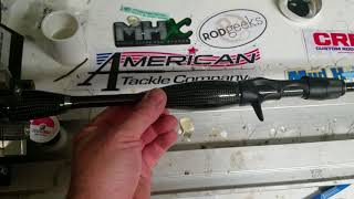 Custom Carbon Handle RX8 Rainshadow Baitcaster