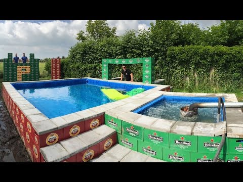 POOLPARTY BOUWEN VAN KRATTEN BIER