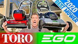 NEW EGO VS TORO Battery Lawn Mower | BEST REVIEW 2020 