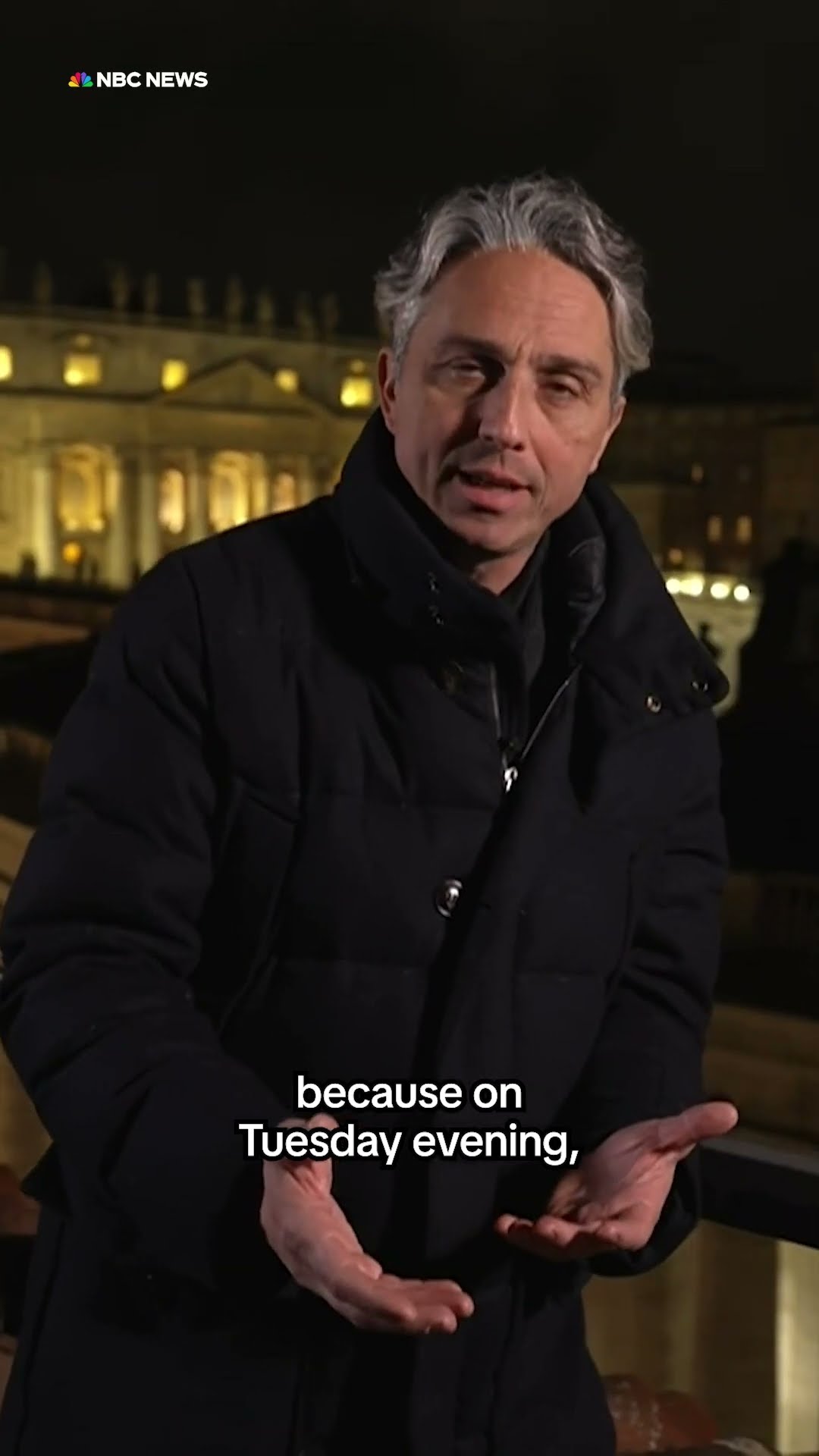 Crowds gather nightly in Vatican City to pray for Pope Francis