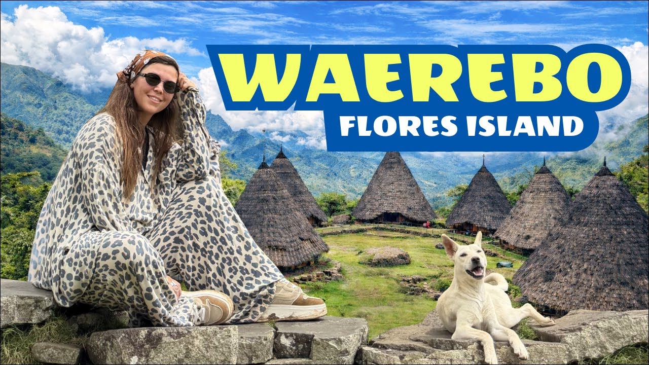 WAEREBO VILLAGE. Flores island