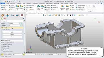 Feature Frozen  ZW3D 2014